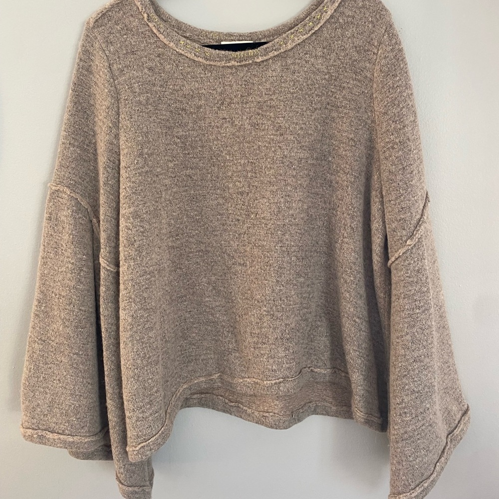 Sundance - bell sleeve wool sweater